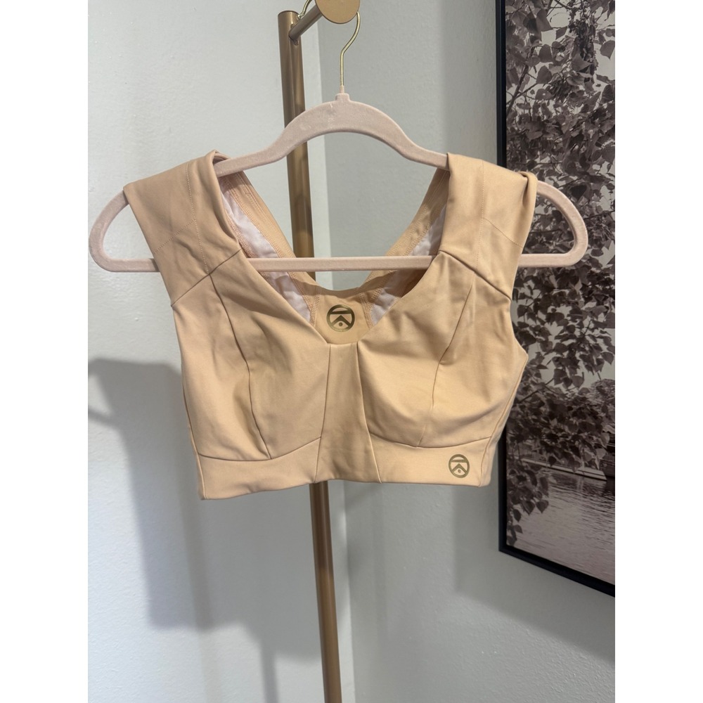 Kinflyte Freedom Bra Nude Beige Posture Correcting Sports Bra Womens Size S